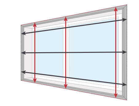 Face fitting for windows